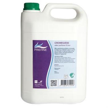 Cremesæbe Pristine u/p Svanemærket - 5 ltr 